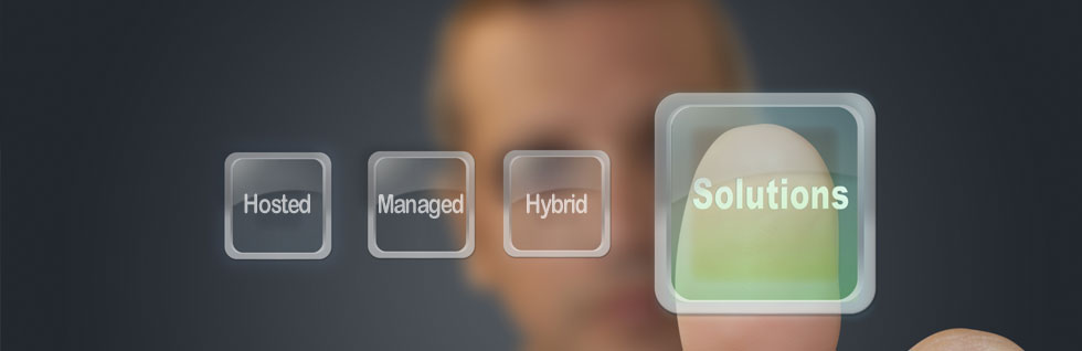 Image of hand selecting Managed Vu button